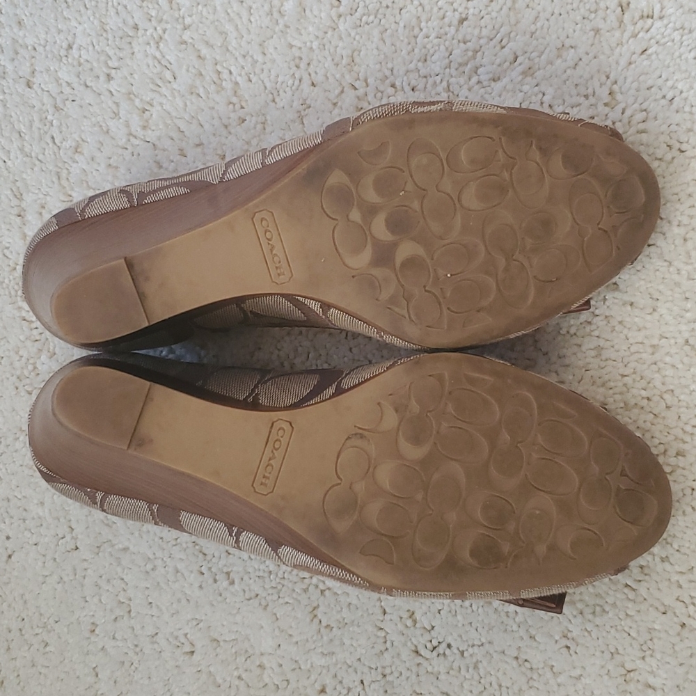 Coach Logo Andi Wedges - Picture 8 of 8